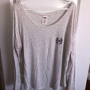 Long-sleeve Pink Shirt